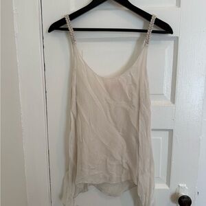 Chic Cream Women's Tank Top